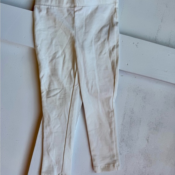 Girls Simple Everydayy White Legging - Picture 2 of 2